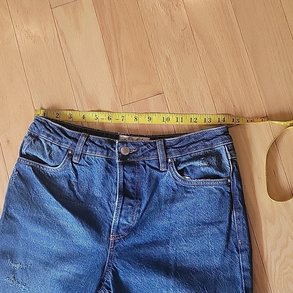 Free People Curvy Misfit Distressed Flare Jean
